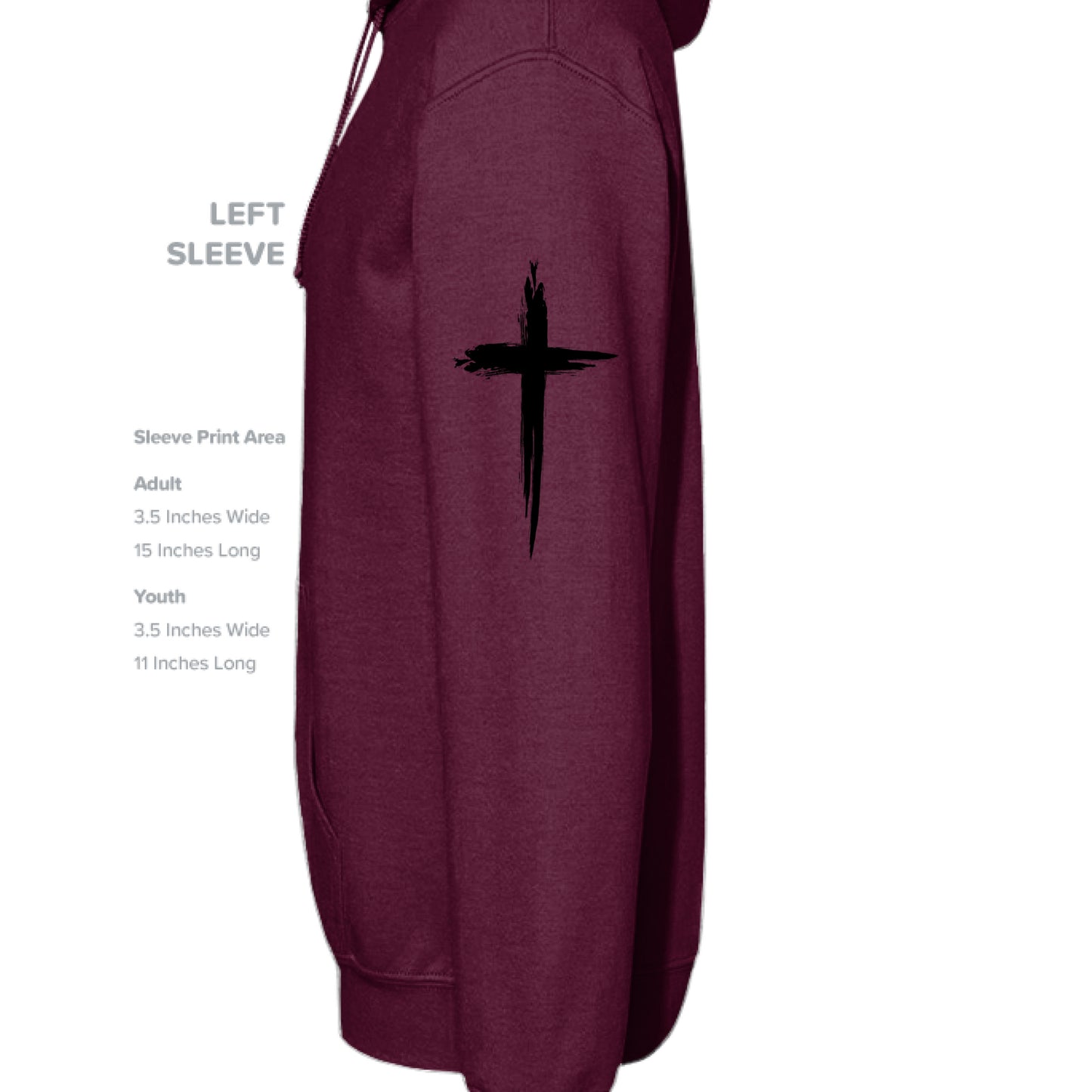 MAROON - SLEEVE_LEFT
